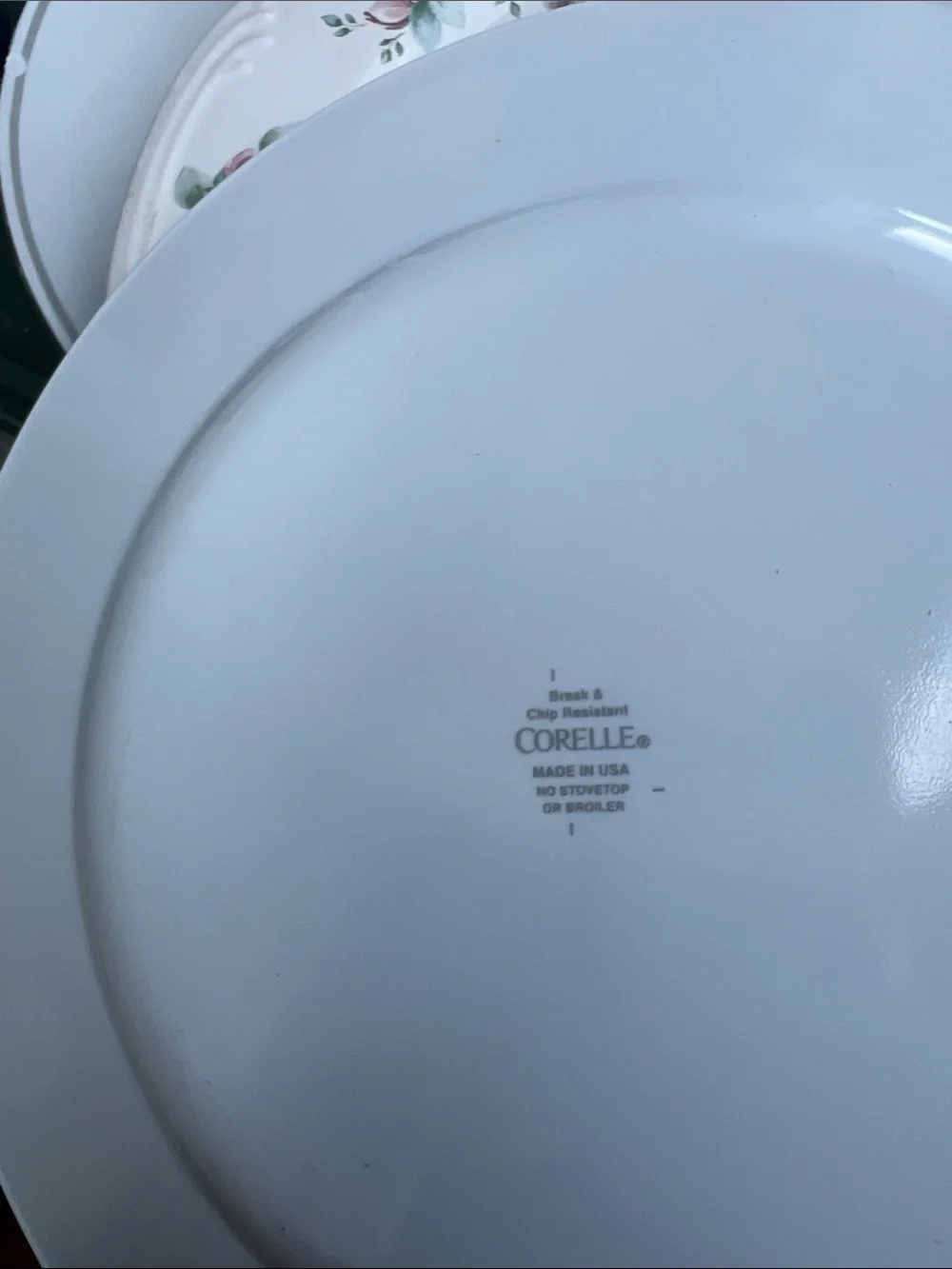 Corelle dinner plates